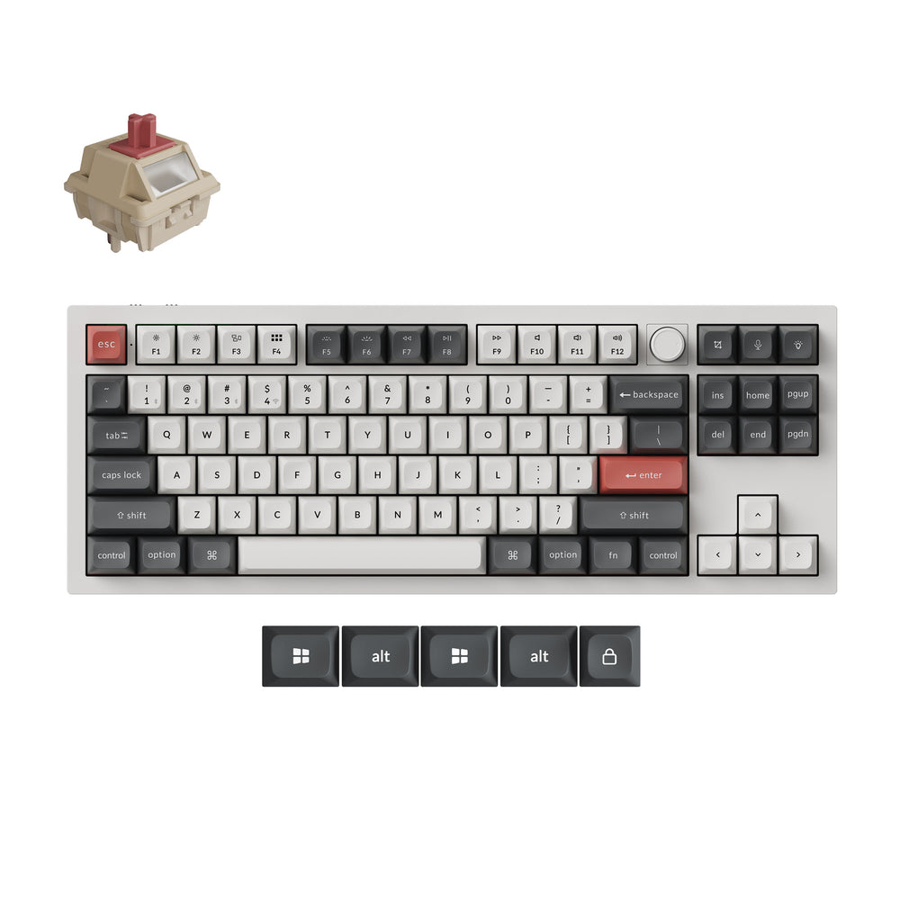 Keychron Q3 Ultra 8K Draadloos Aangepast Mechanisch Toetsenbord (US ANSI-indeling)