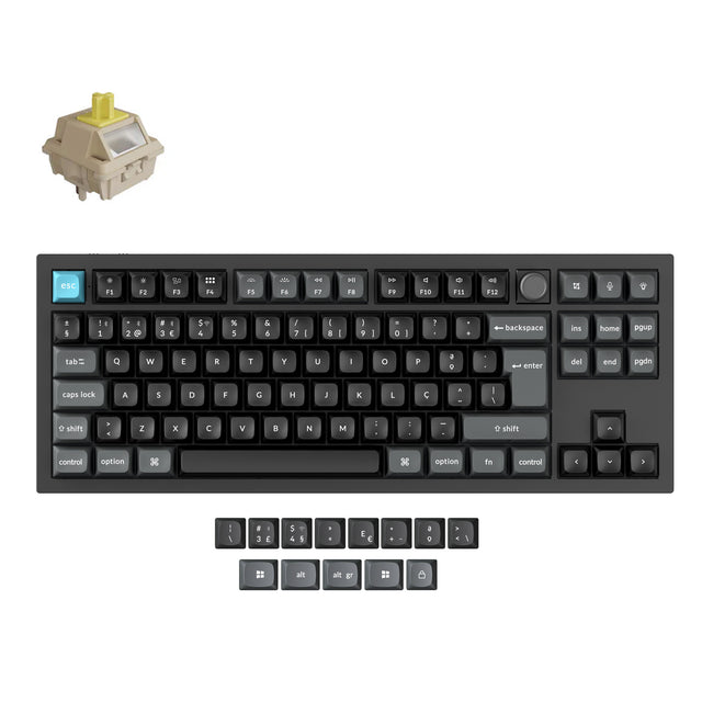 Keychron Q3 Ultra 8K Draadloos Aangepast Mechanisch Toetsenbord ISO-indeling Collectie