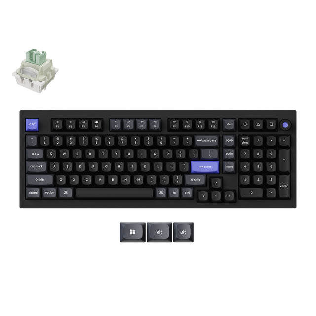 Keychron Q5 HE 8K Bedraad Magnetisch Schakeltoetsenbord (US ANSI-indeling)
