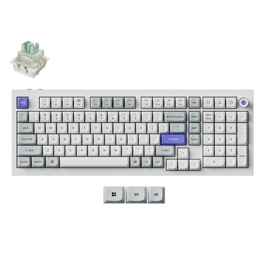 Keychron Q5 HE 8K Bedraad Magnetisch Schakeltoetsenbord (US ANSI-indeling)