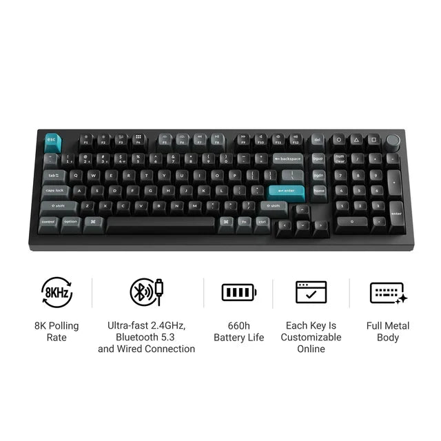 Keychron Q5 Ultra 8K Draadloos Aangepast Mechanisch Toetsenbord