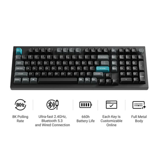 Keychron Q5 Ultra 8K Draadloos Aangepast Mechanisch Toetsenbord