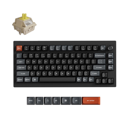 Keychron V1 Ultra 8K Draadloos Aangepast Mechanisch Toetsenbord (US ANSI-indeling)