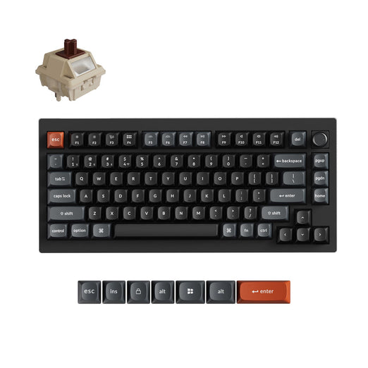 Keychron V1 Ultra 8K Draadloos Aangepast Mechanisch Toetsenbord (US ANSI-indeling)