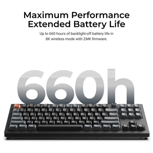 Keychron V3 Ultra 8K Draadloos Aangepast Mechanisch Toetsenbord (US ANSI-indeling)