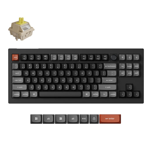 Keychron V3 Ultra 8K Draadloos Aangepast Mechanisch Toetsenbord (US ANSI-indeling)