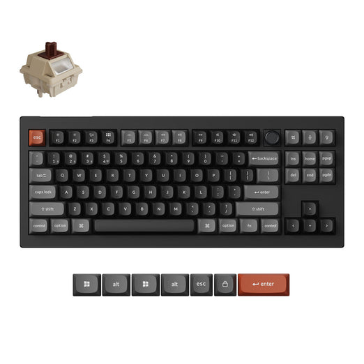 Keychron V3 Ultra 8K Draadloos Aangepast Mechanisch Toetsenbord (US ANSI-indeling)