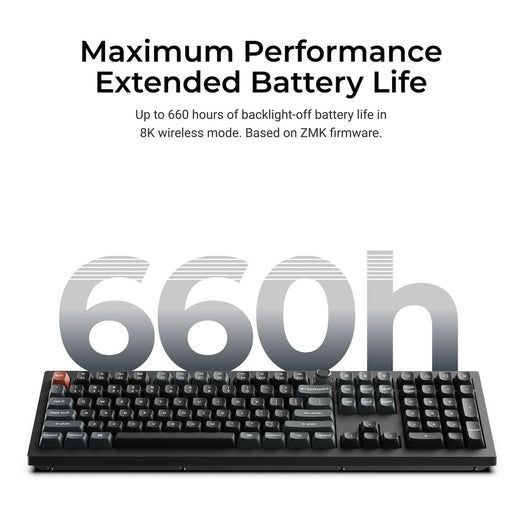 Keychron V6 Ultra 8K Draadloos Aangepast Mechanisch Toetsenbord (US ANSI-indeling)