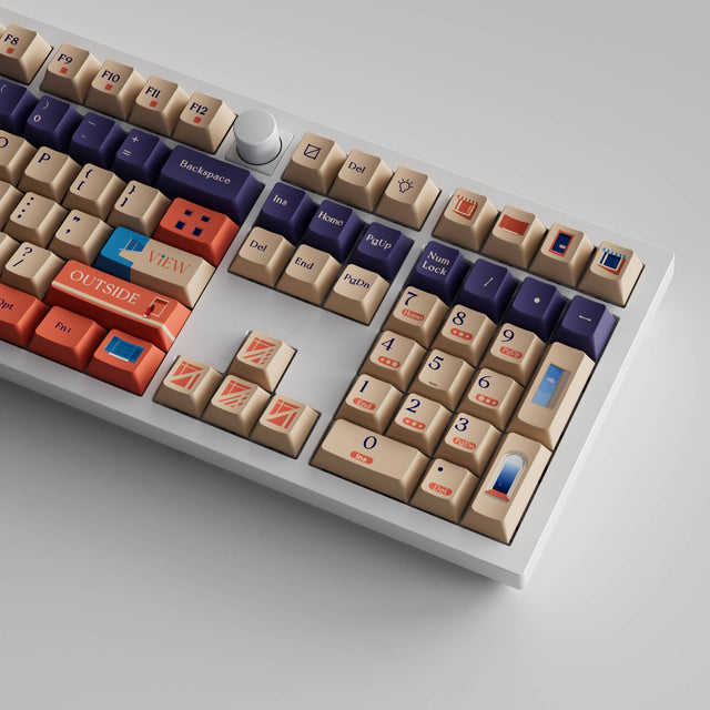 Window View - Cherry Profile Dye-Sub PBT Full Keycap Set