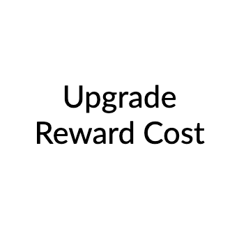 Additional cost for reward upgrade - €1