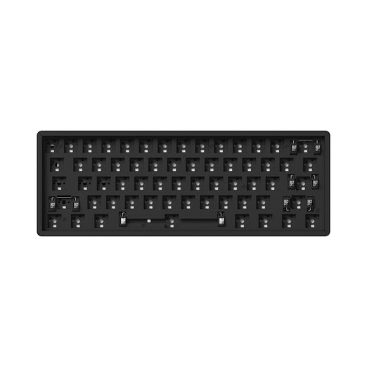Keychron K12 Pro QMK VIA Wireless Custom Mechanical Keyboard for Mac Windows Linux hot-swappable RGB Backlight Barebone Aluminum