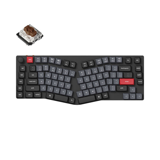 Keychron K15 Pro (Alice-indeling) QMK/VIA Draadloos Aangepast Mechanisch Toetsenbord (US ANSI Toetsenbord)