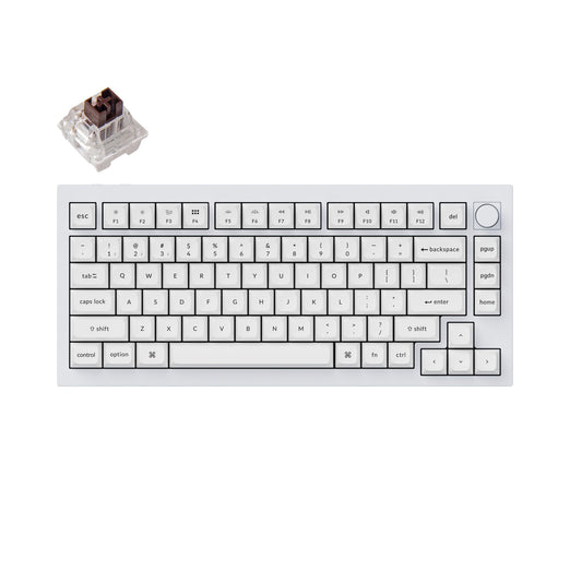 Keychron Q1 Pro QMK/VIA Draadloos Aangepast Mechanisch Toetsenbord (US ANSI Toetsenbord)