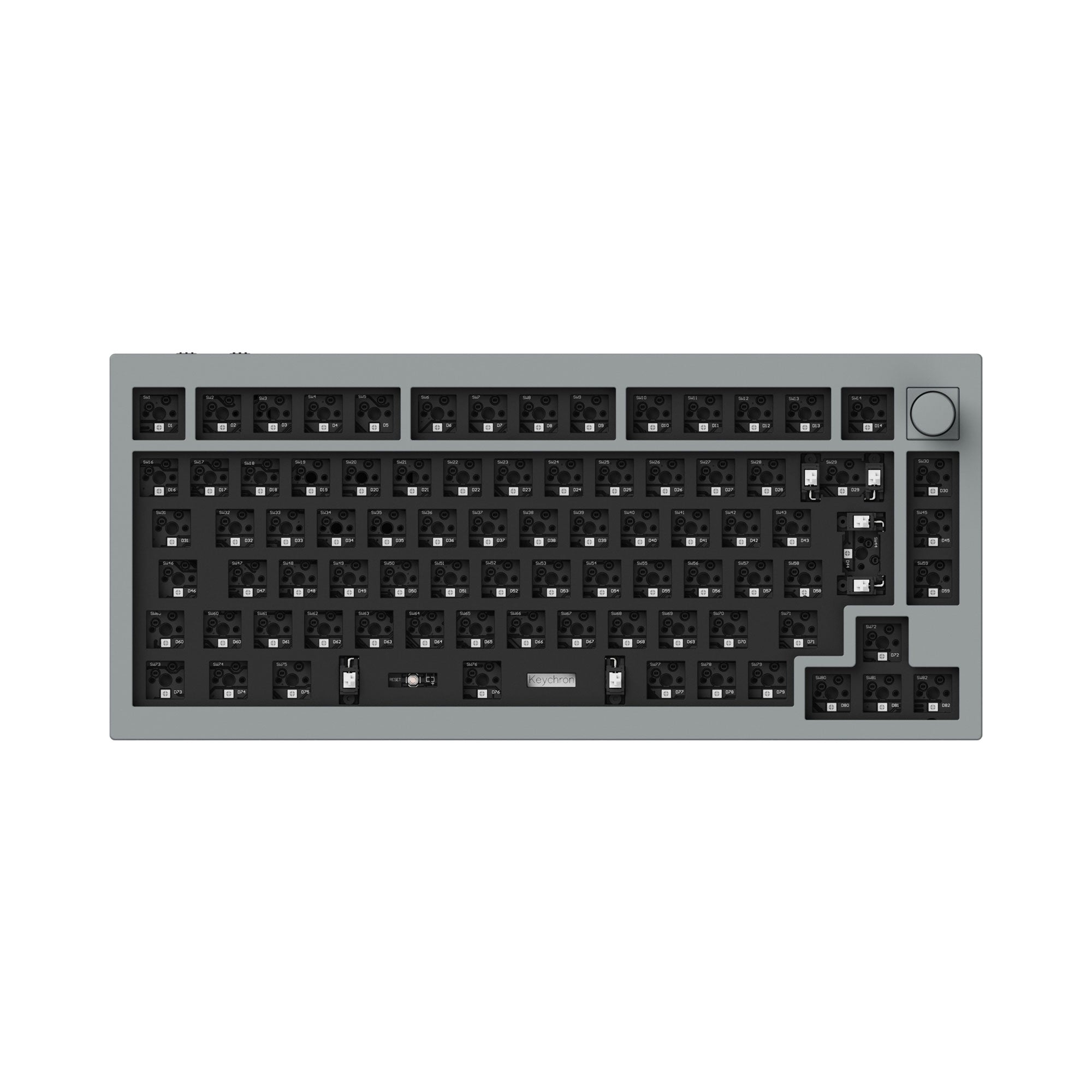 Keychron Q1 Pro QMK/VIA Draadloos Aangepast Mechanisch Toetsenbord ISO-indeling Collectie