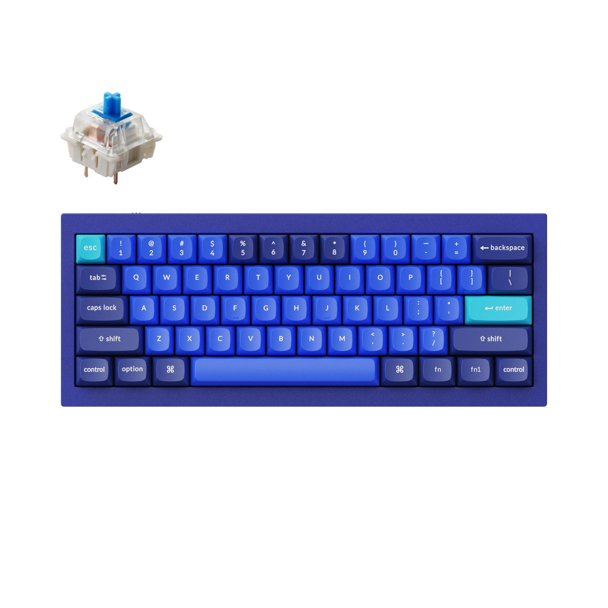 Keychron Q4 QMK Custom Mechanical Keyboard (US ANSI Keyboard)