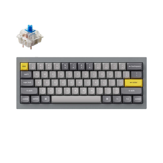 Keychron Q4 QMK Aangepast Mechanisch Toetsenbord (US ANSI Toetsenbord)