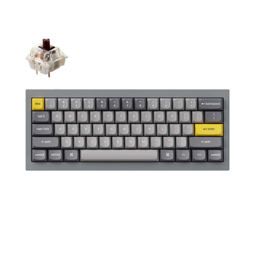 Keychron Q4 QMK Aangepast Mechanisch Toetsenbord (US ANSI Toetsenbord)