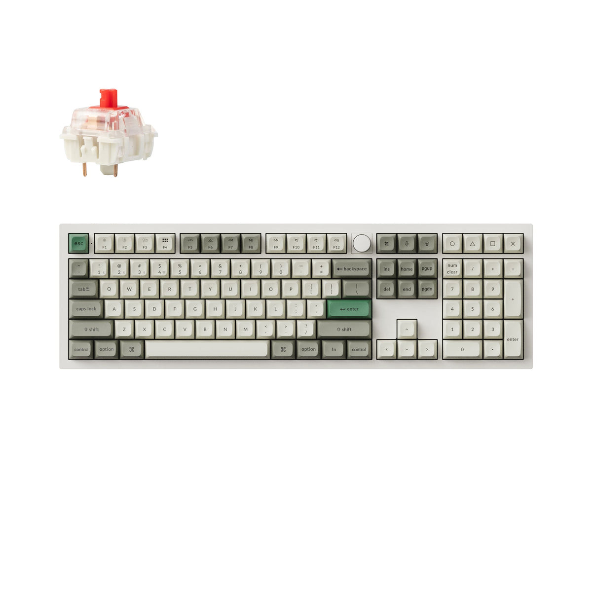 Keychron Keyuboard Layout 100% Layout Keyboards – keychron Netherlands