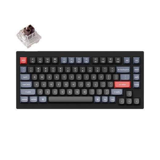 Keychron V1 QMK Aangepast Mechanisch Toetsenbord (US ANSI Toetsenbord)