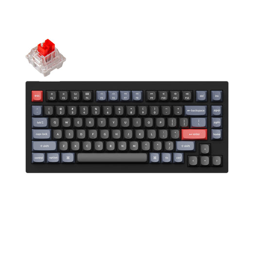 Keychron V1 QMK Aangepast Mechanisch Toetsenbord (US ANSI Toetsenbord)