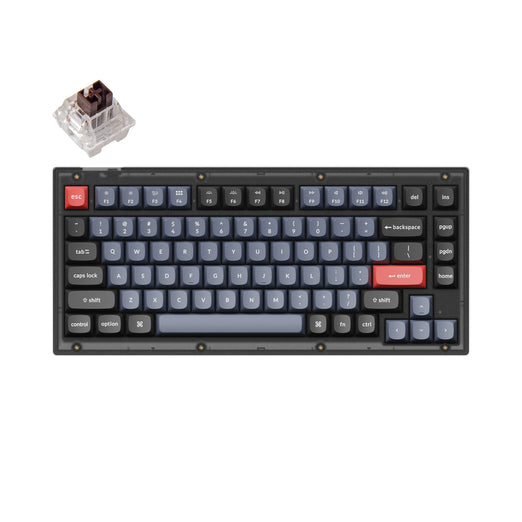Keychron V1 QMK Aangepast Mechanisch Toetsenbord (US ANSI Toetsenbord)