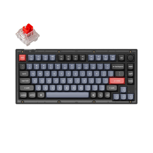 Keychron V1 QMK Aangepast Mechanisch Toetsenbord (US ANSI Toetsenbord)
