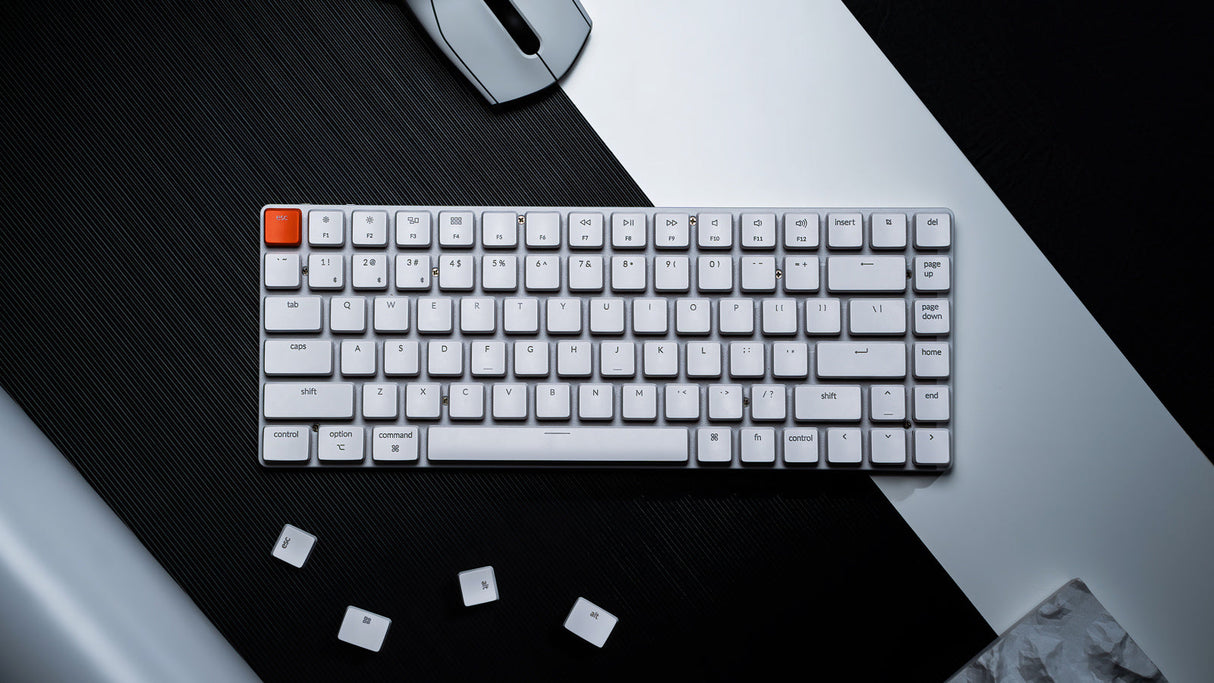 Keychron K3 Ultraslank draadloos mechanisch toetsenbord zonder achtergrondverlichting (versie 2) (US ANSI-toetsenbord)
