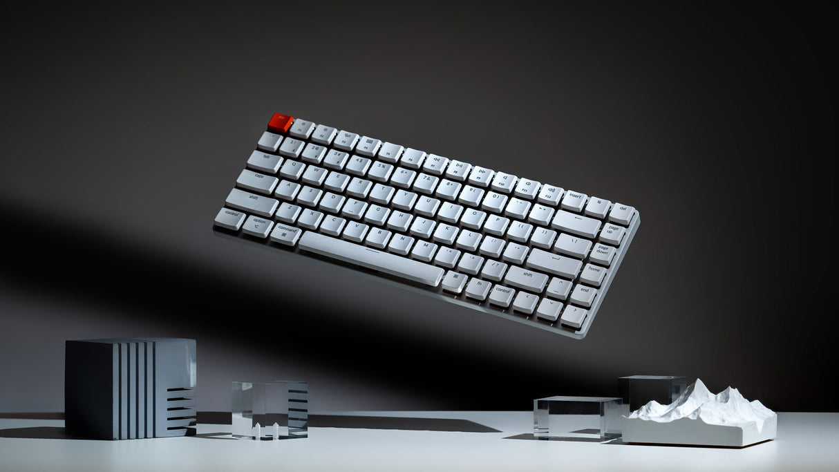 Keychron K3 Ultraslank draadloos mechanisch toetsenbord zonder achtergrondverlichting (versie 2) (US ANSI-toetsenbord)